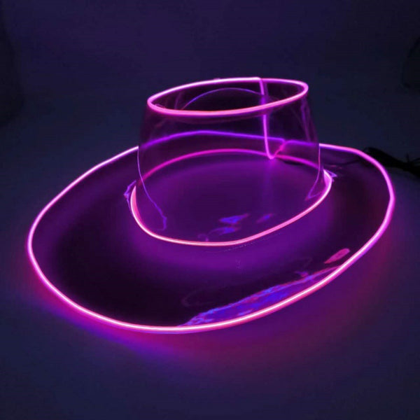 Luminous Transparent Jelly Top Hat