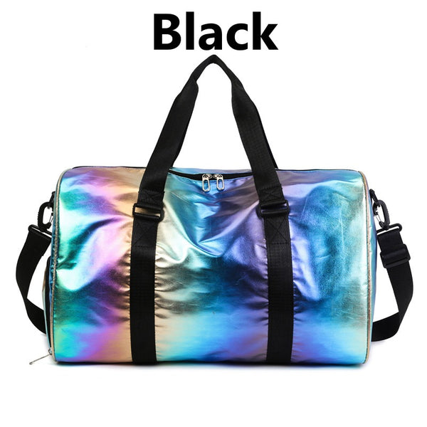 Pearlescent Yoga Waterproof Duffle Bags