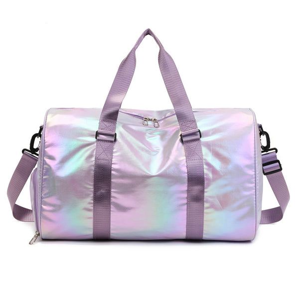 Pearlescent Yoga Waterproof Duffle Bags