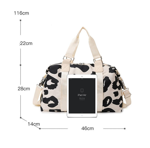 Moo Pattern Sports Duffle Bags