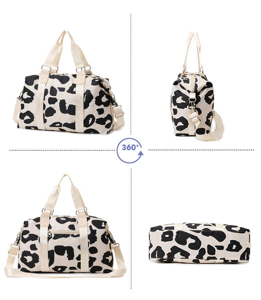 Moo Pattern Sports Duffle Bags