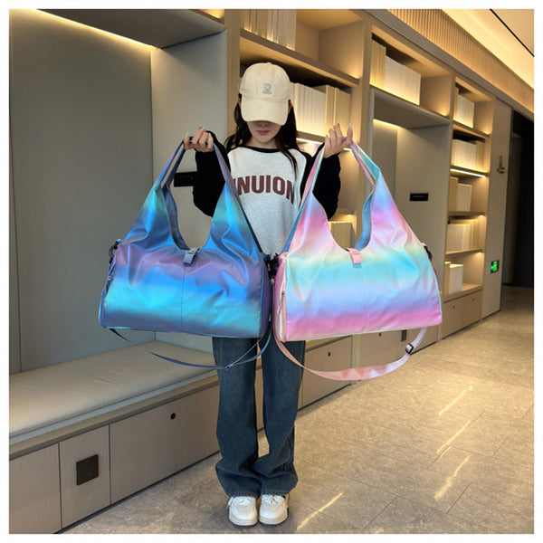 Gradient Colors Yoga Mat Duffle Bags