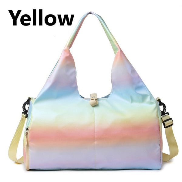 Gradient Colors Yoga Mat Duffle Bags