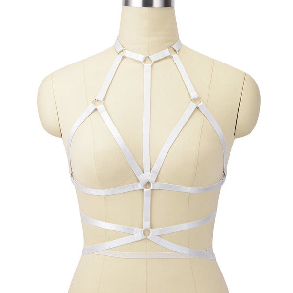 Elastic Straps Harness Top