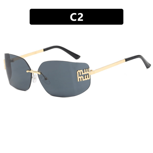 Frameless Slim HIgh End Sunglasses