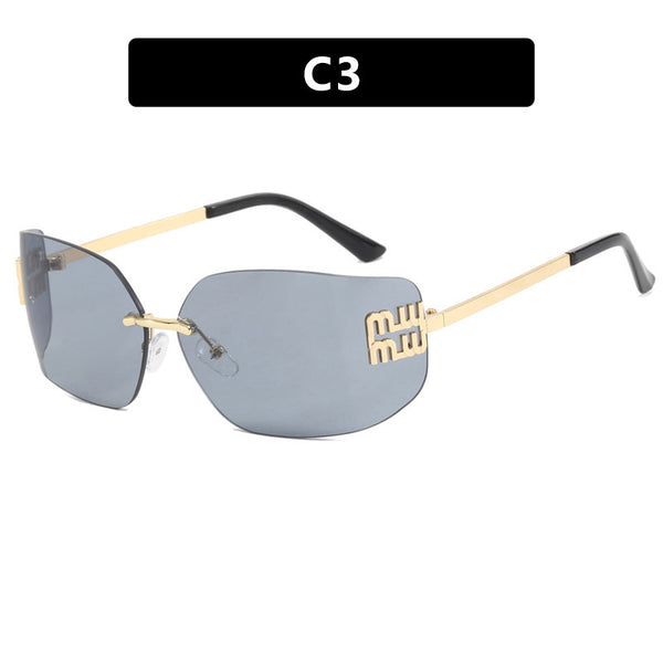 Frameless Slim HIgh End Sunglasses