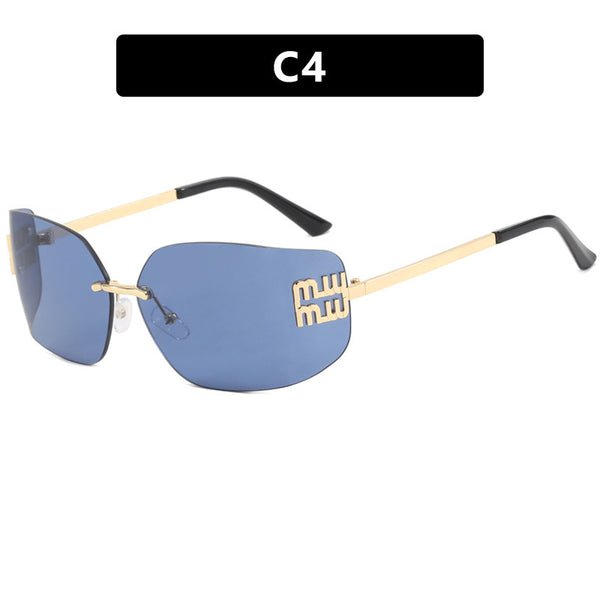 Frameless Slim HIgh End Sunglasses