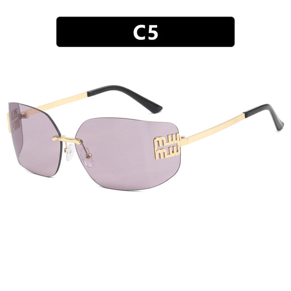 Frameless Slim HIgh End Sunglasses