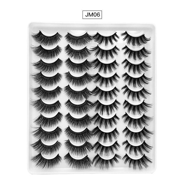 20 Pairs 8D Mink Eyelashes