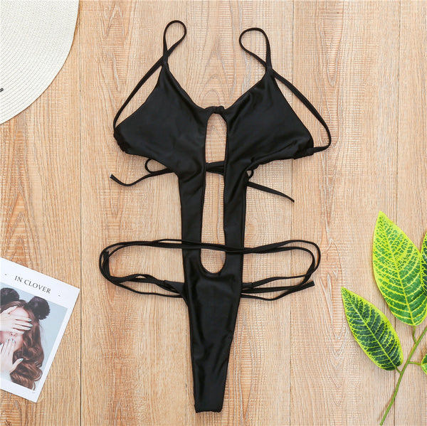 Sexy Split Strappy Monokini