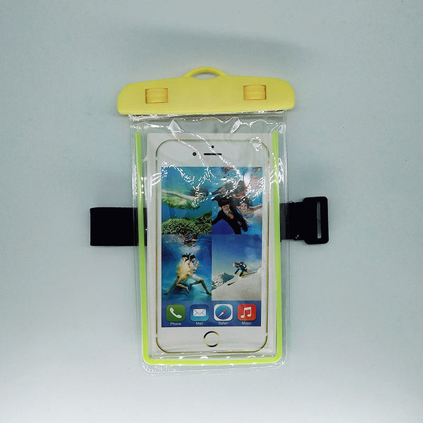 Luminous Waterproof Phone Pouch With Arm Band