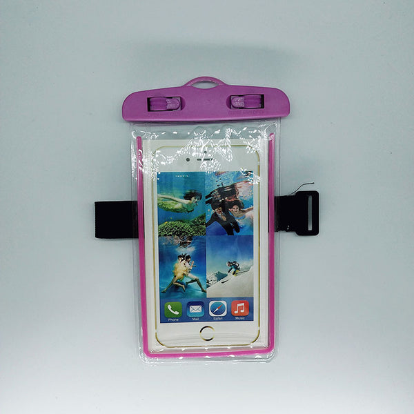 Luminous Waterproof Phone Pouch With Arm Band