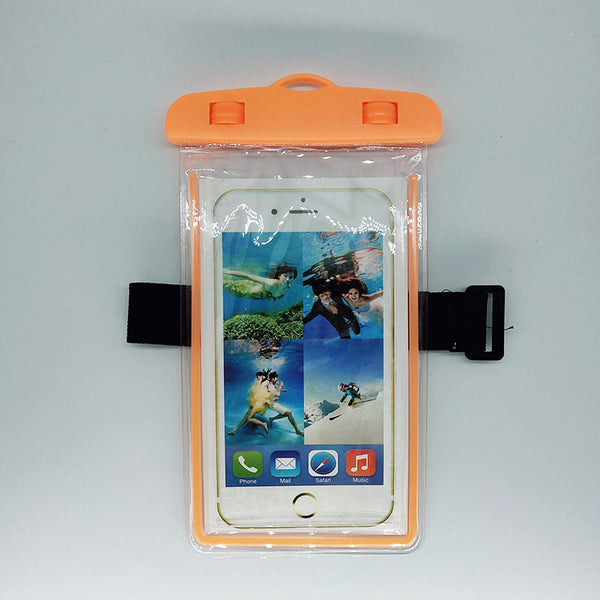 Luminous Waterproof Phone Pouch With Arm Band