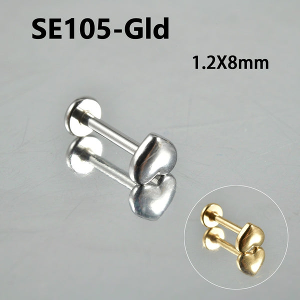 Stainless Steel Stud Piercings