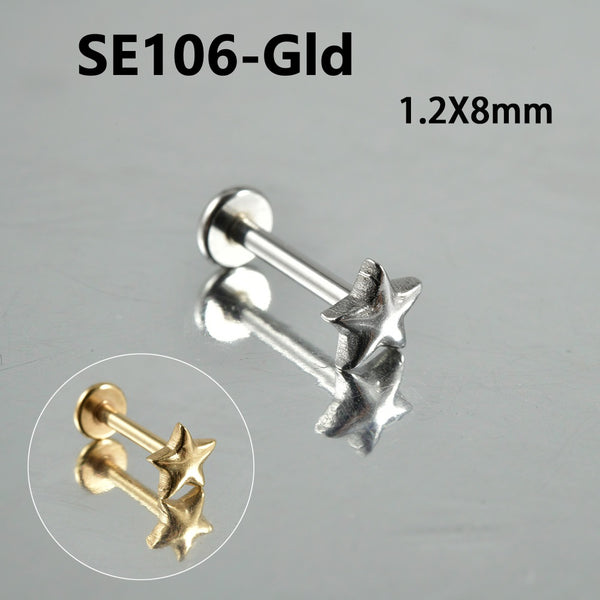 Stainless Steel Stud Piercings