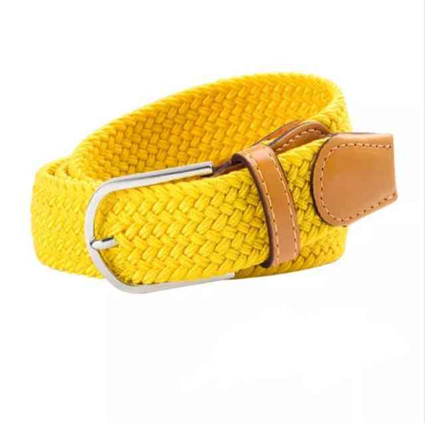 Ladies Canvas Knitting Pin Buckle Belt