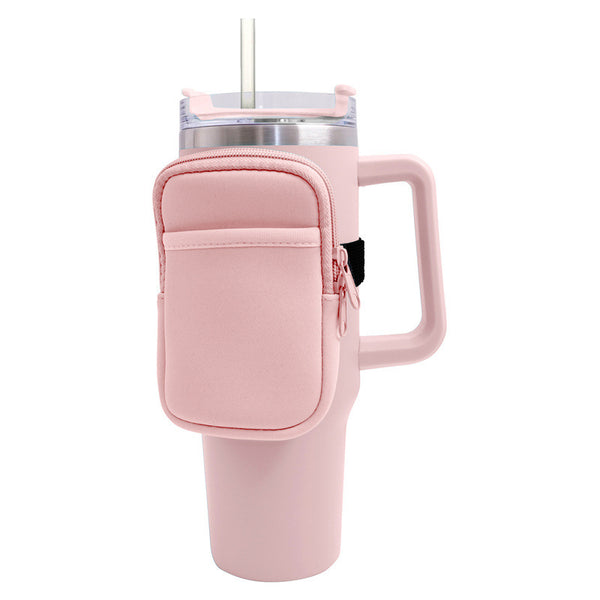 Double Pockets Water Bottle Pouch