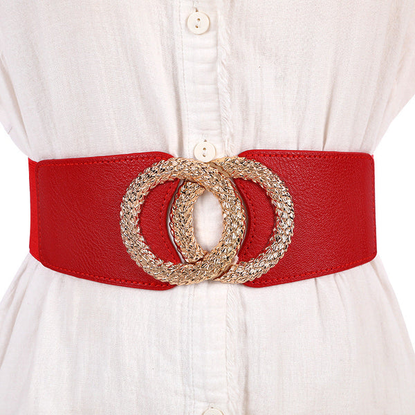 Elastic Wide Girdle Fashion Belts