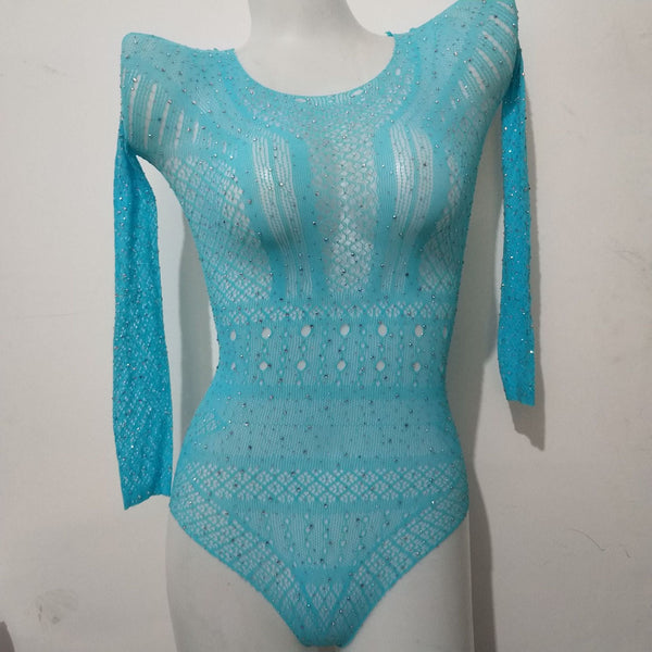 Free size Diamante Bodysuit