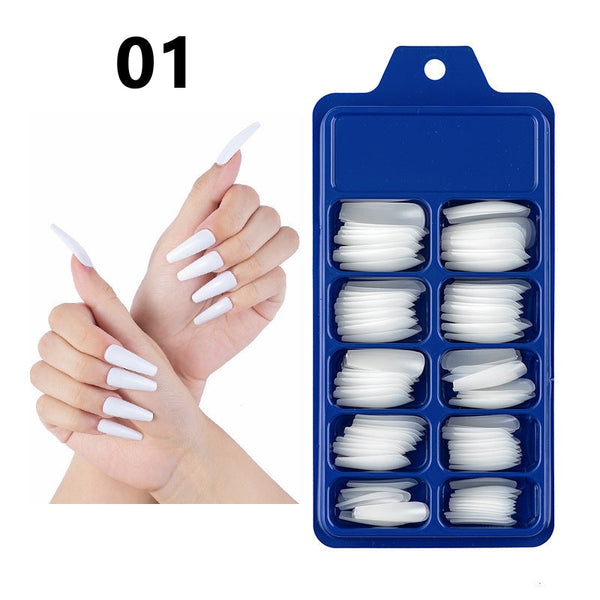 100pcs LONG BALLET Nails