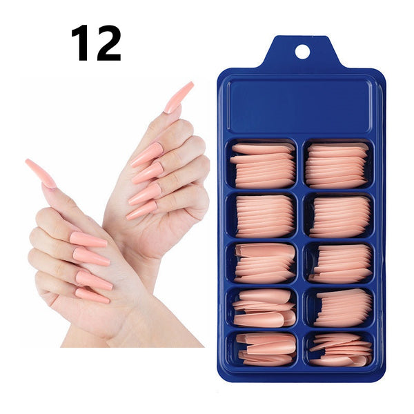 100pcs LONG BALLET Nails