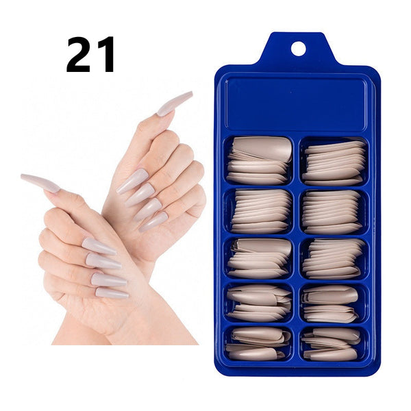 100pcs LONG BALLET Nails