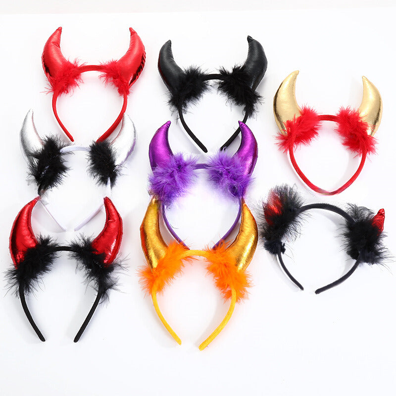 Devil Horn Headbands