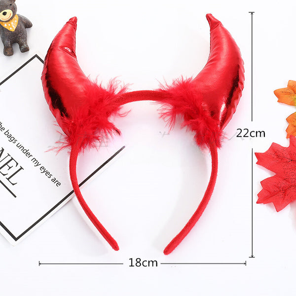 Devil Horn Headbands