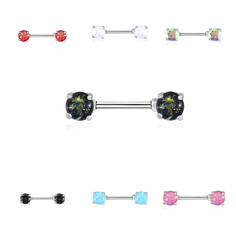 Diamante Nipple Rings