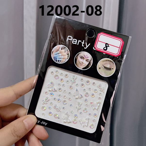 Face Gem Stickers 12002