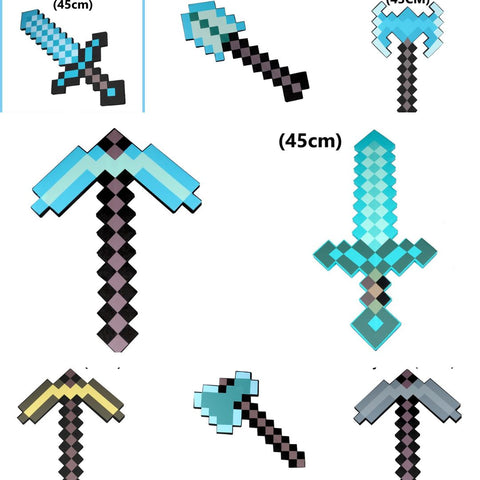 Foam Minecraft Weapons 41-45cm