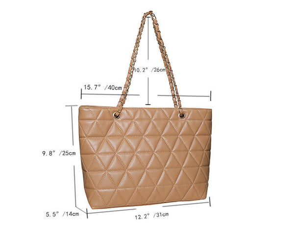 Diamond Print Handbag