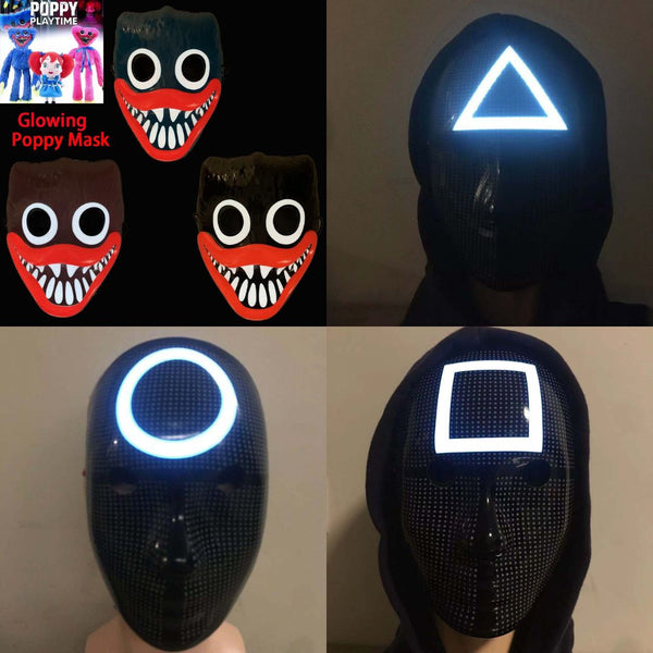 Glowing LED Masks