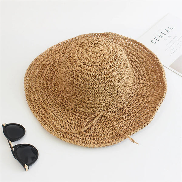 Straw Foldable Casual Hat