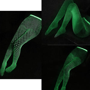 Glow In The Dark Mesh Stockings