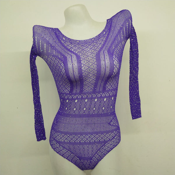 Free size Diamante Bodysuit