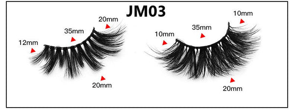 20 Pairs 8D Mink Eyelashes