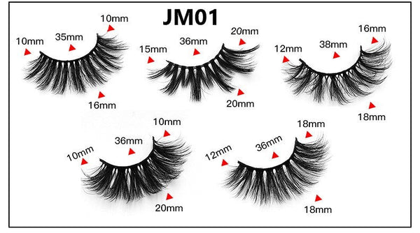 20 Pairs 8D Mink Eyelashes