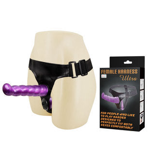 Double Strap-on Dildo with Harness