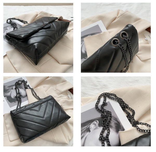 Casual Chain Crossbody Bag