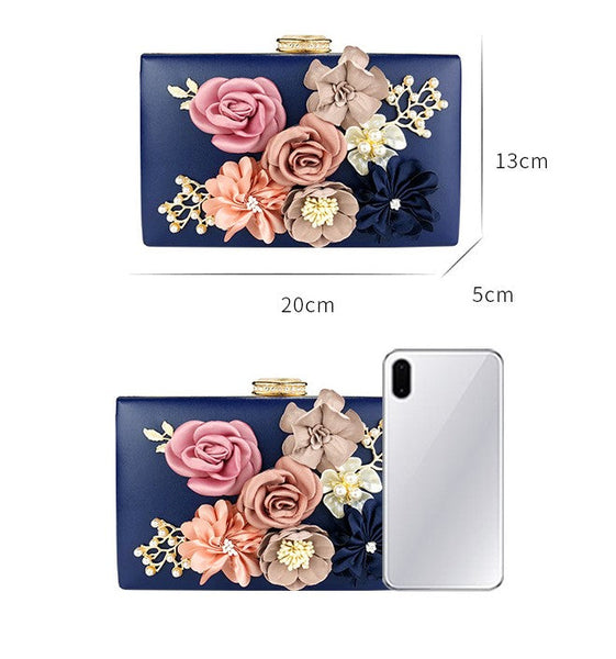 Flower Banquet Clutch