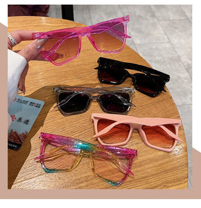 Colorful Cat-Eye Sunglasses