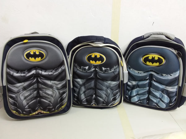 3D Super Hero Cartoon Character Backpack