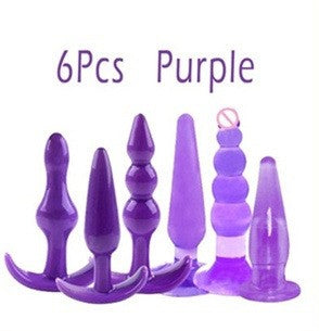 6pcs Anal Plug Combination Toys