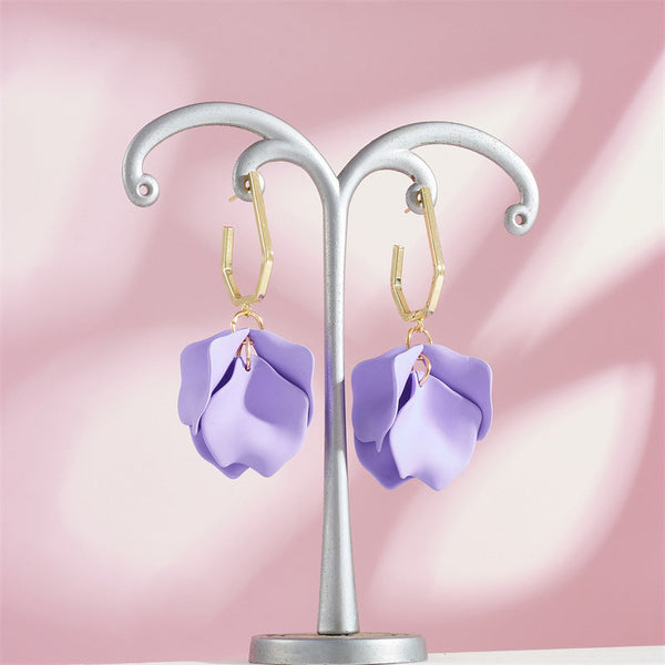 Acrylic Petals Earrings