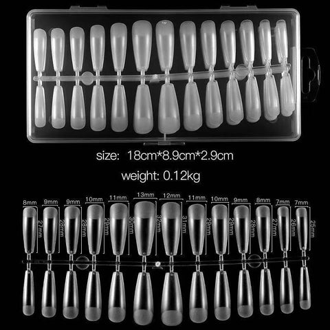 240pcs Acrylic Nail Tips