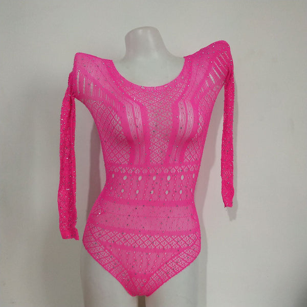 Free size Diamante Bodysuit