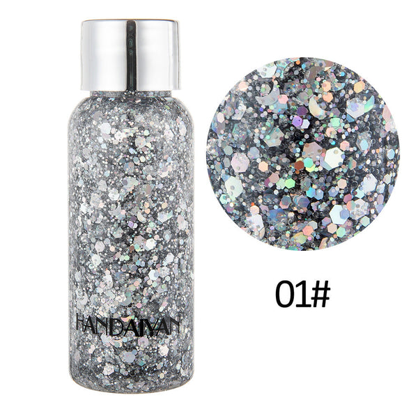 Face and Body Glitter Gel