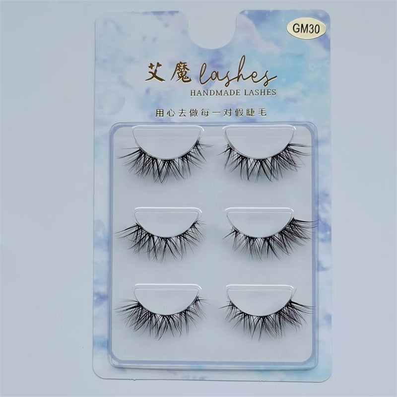 3 Pairs Pack of False Lashes