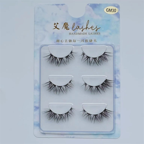 3 Pairs Pack of False Lashes